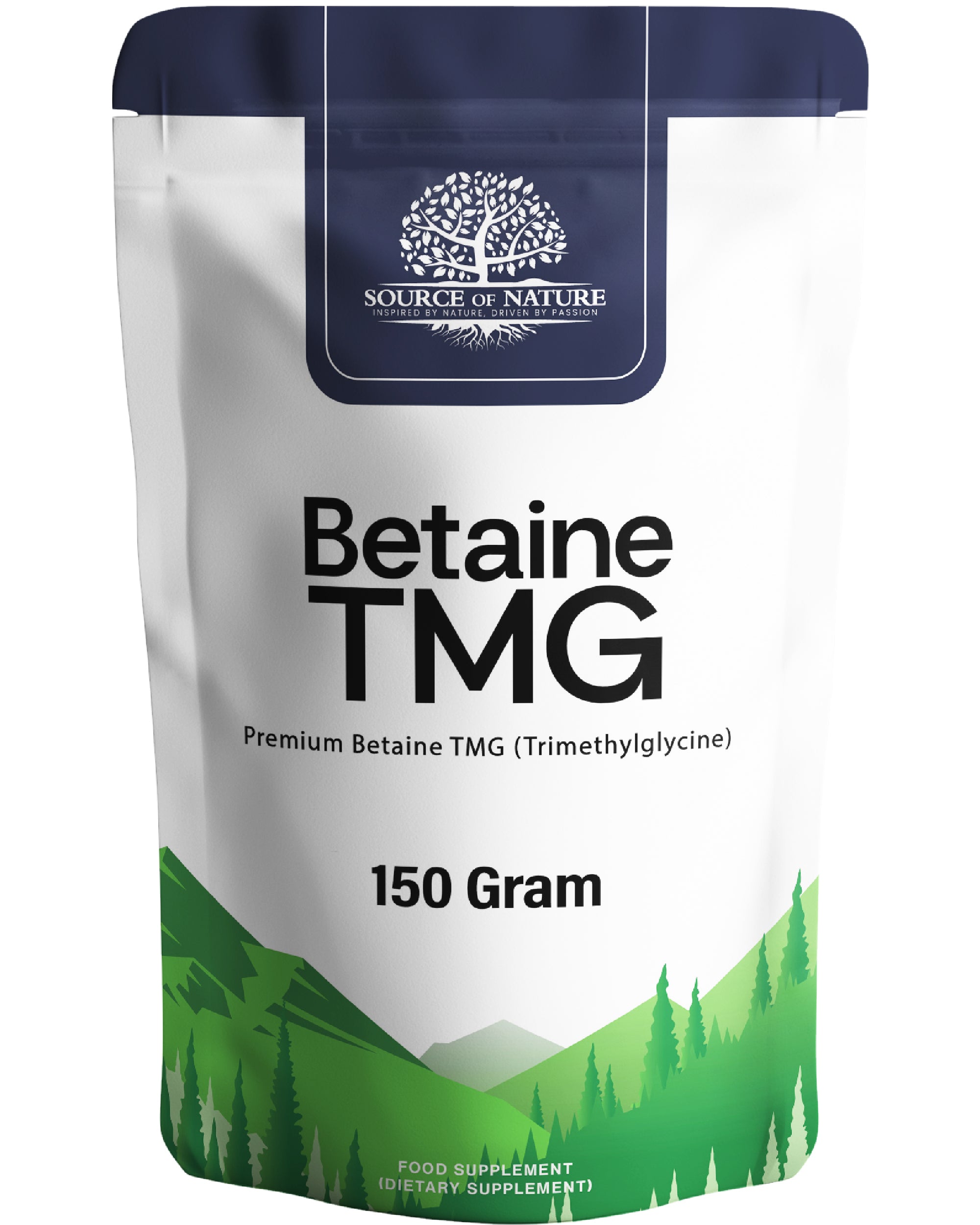 Betaine TMG (Trimethylglycine) | 150 Gram Pouch
